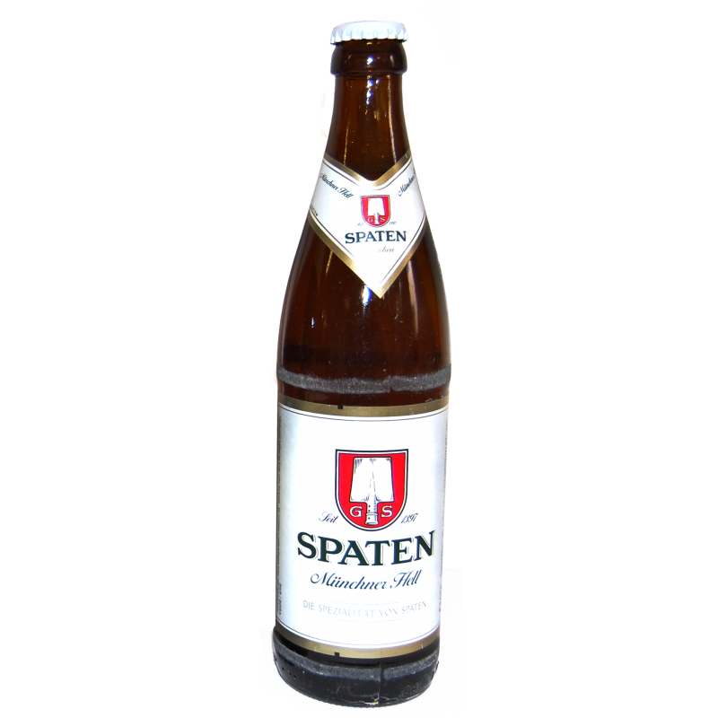 Spaten. Spaten Munchen светлое 5,2% стекло 0,45 л/20.